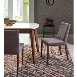 Scaun Fabrik Home Doren 47cm (Maro/Gri)