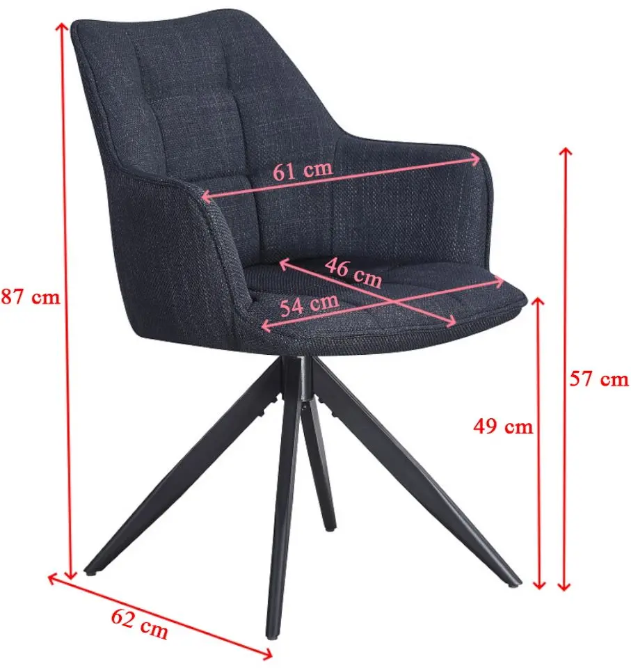 Стул Fabrik Home Rex (Графит)