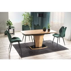 Scaun Signal Arco Velvet (Green/Black) Thumb