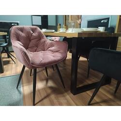 Стул Signal Cherry Velvet (Beige/Black) Thumb