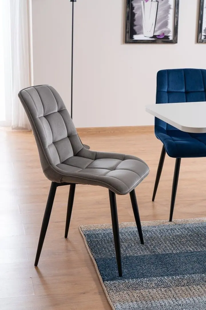 Стул Signal Chic Velvet (Gray/Black)