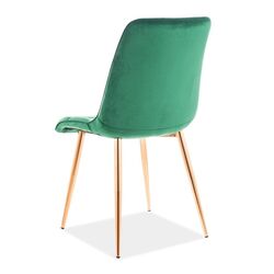 Scaun Signal Chic Velvet (Green/Gold) Thumb