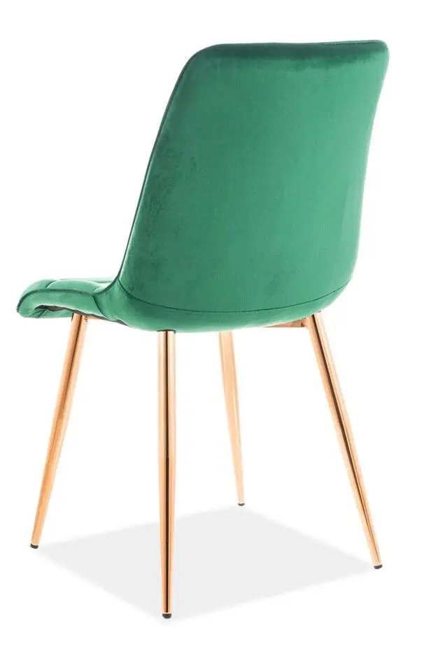 Scaun Signal Chic Velvet (Green/Gold)