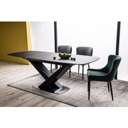 Scaun Signal Colin B Velvet (Green/Black) Thumb