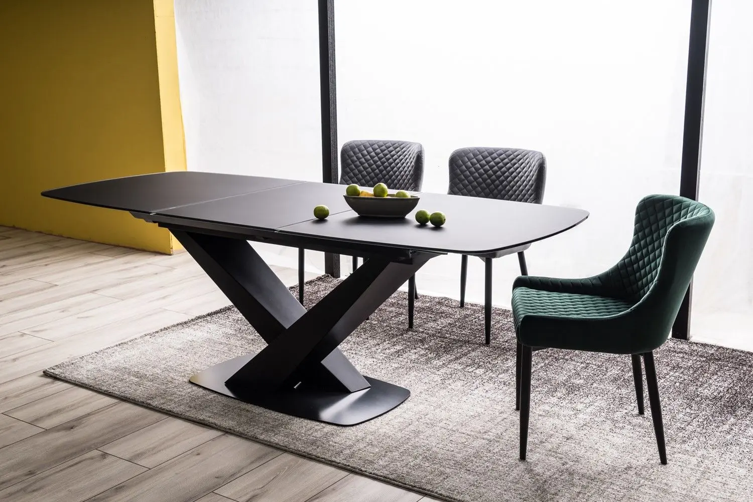 Scaun Signal Colin B Velvet (Green/Black)