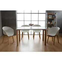 Scaun Signal Ego (White/Oak) Thumb