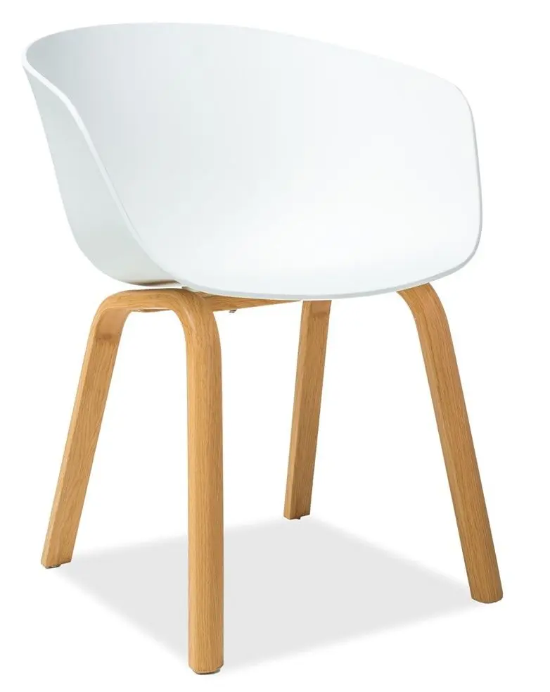 Scaun Signal Ego (White/Oak)