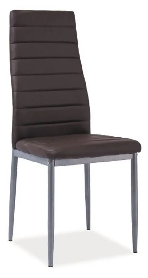 Стул Signal H261 Eco (Brown/Bis Aluminium)