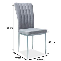 Стул Signal H733 (Aluminium/Gray) Thumb