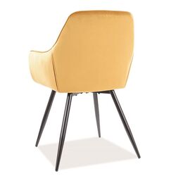 Scaun Signal Linea Velvet (Black/Curry) Thumb