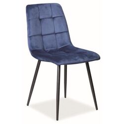 Scaun Signal Mila Velvet (Black/Navy)