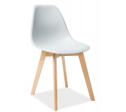 Scaun Signal Moris (Beech/Light Gray)