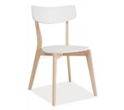 Scaun Signal Tibi (Bleached Oak/White)