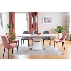 Scaun Signal Trix B Velvet (Black/Gray) Thumb