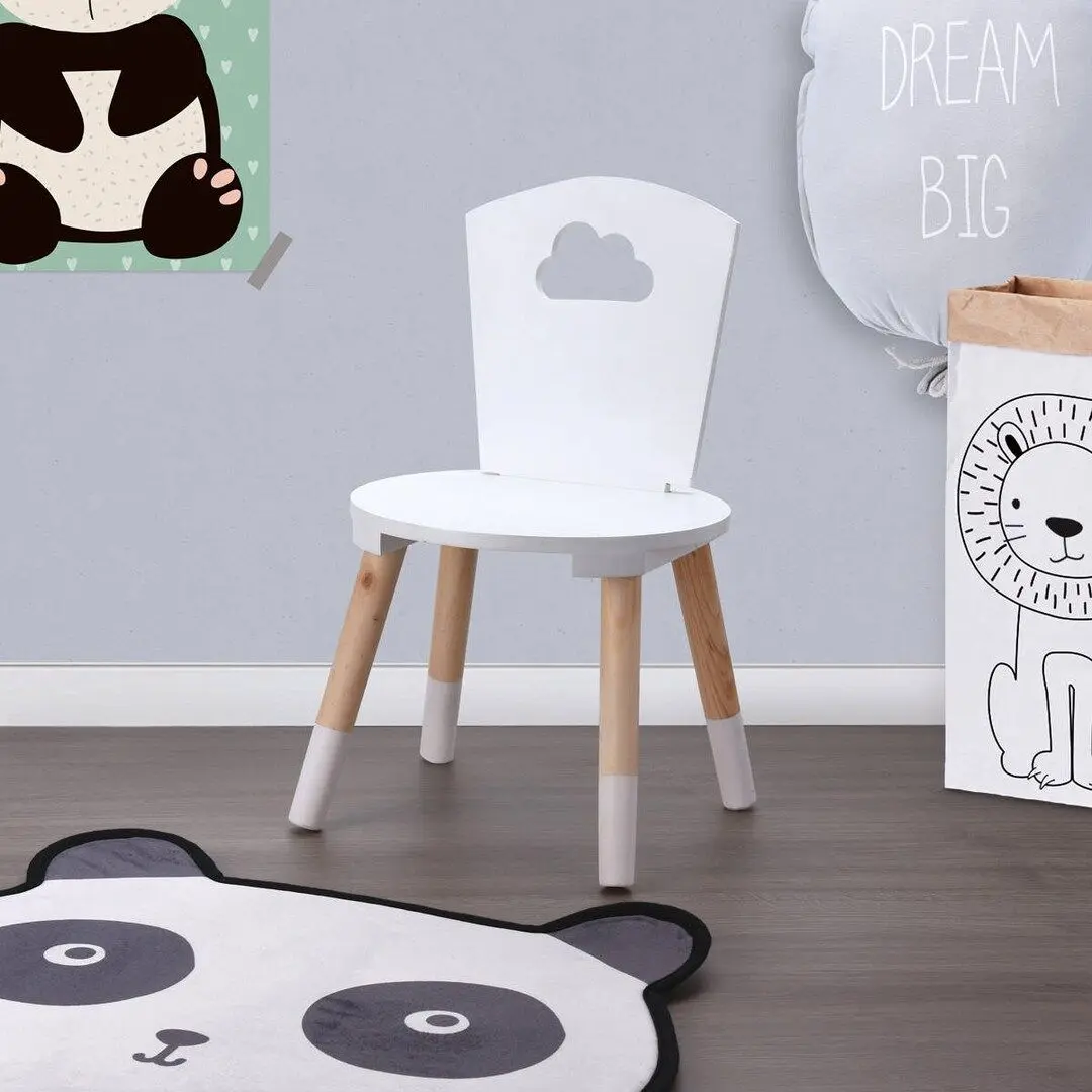 Scaun pentru copii H&S Kids 49486 (White/Natural)