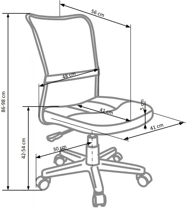 Fotoliu Halmar Dingo (Lime/Black) - 2