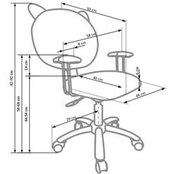 Fotoliu Halmar Kubus (Yellow/Brown) Thumb