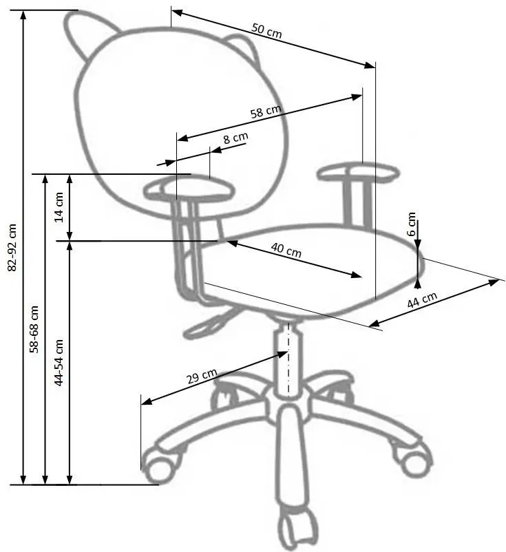 Fotoliu Halmar Kubus (Yellow/Brown)
