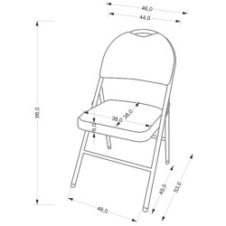 Scaun pliabil Halmar K566 (Beige) Thumb