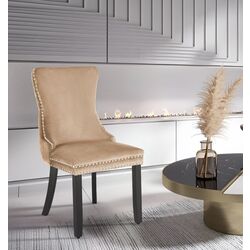 Scaun Halmar Alda (Beige/Black) Thumb