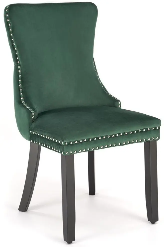 Стул Halmar Alda (Dark Green/Black)