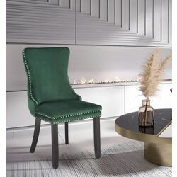 Стул Halmar Alda (Dark Green/Black)