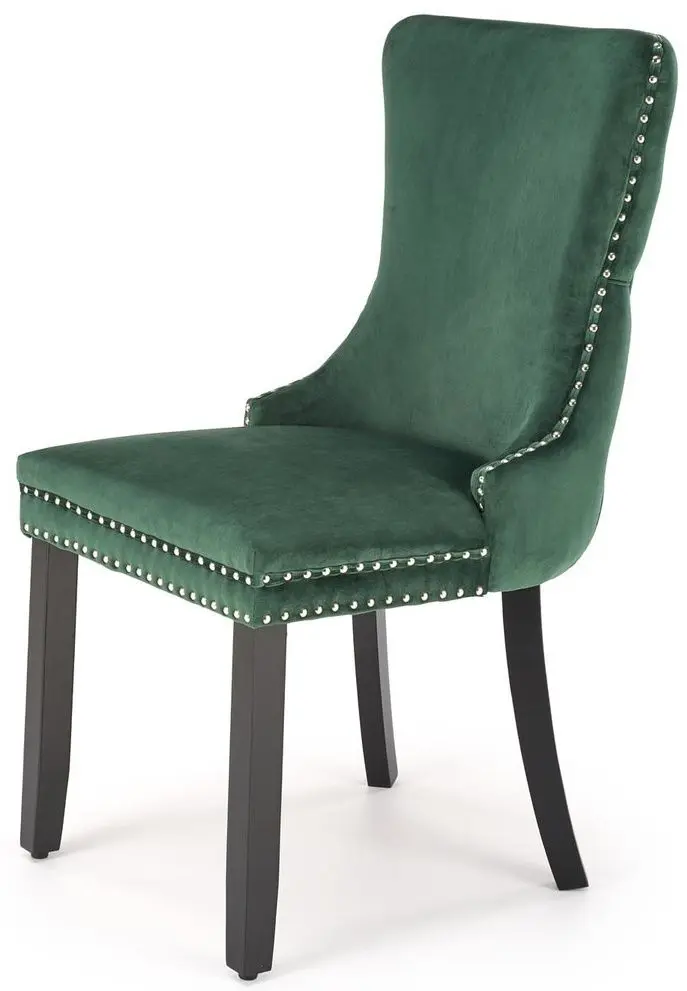 Стул Halmar Alda (Dark Green/Black)