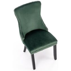 Стул Halmar Alda (Dark Green/Black) Thumb