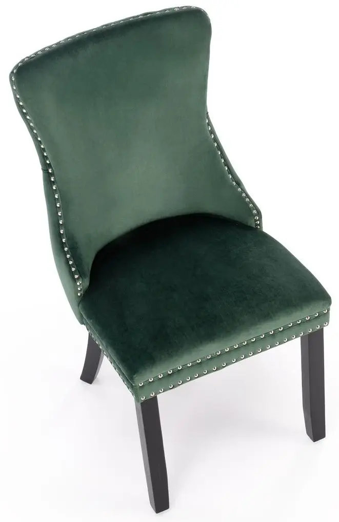 Стул Halmar Alda (Dark Green/Black)