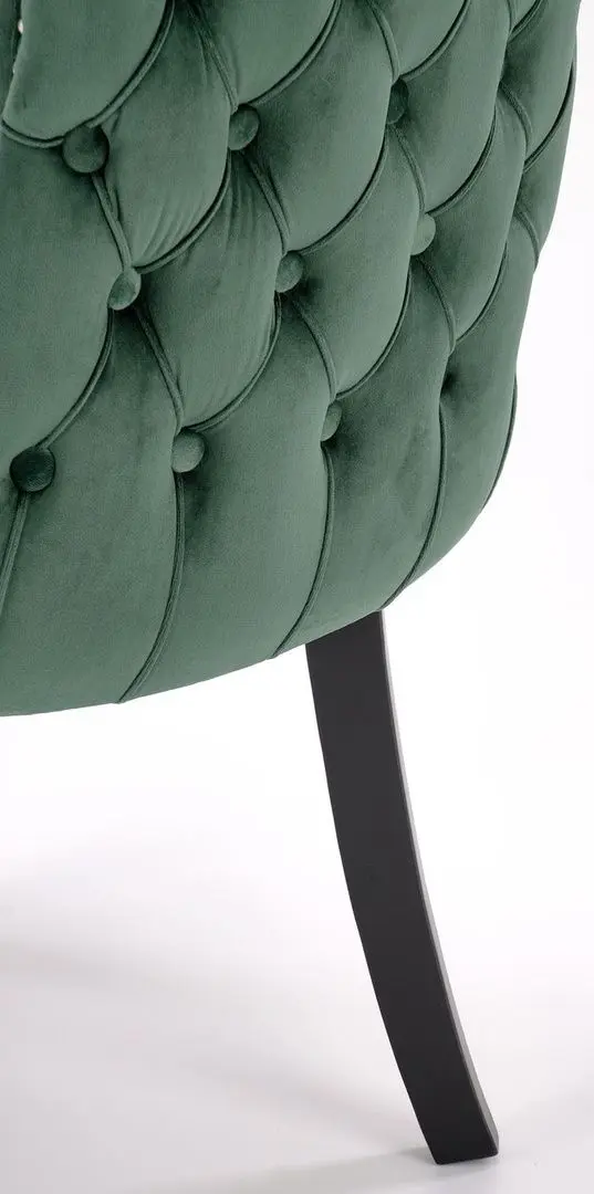 Стул Halmar Alda (Dark Green/Black)