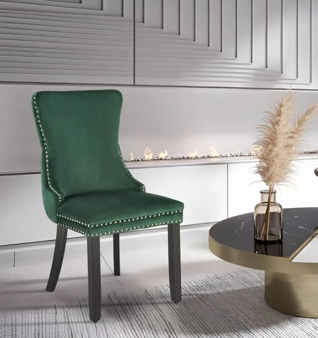 Стул Halmar Alda (Dark Green/Black)