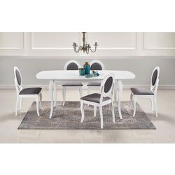 Scaun Halmar Barock (White/Gray) Thumb