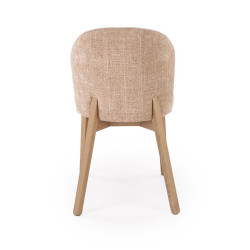 Стул Halmar Basso Cremona 14 (Beige/Light Walnut) Thumb