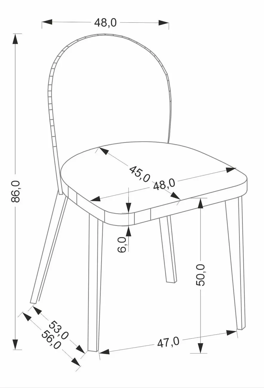 Scaun Halmar Basso Cremona 14 (Beige/Oak)