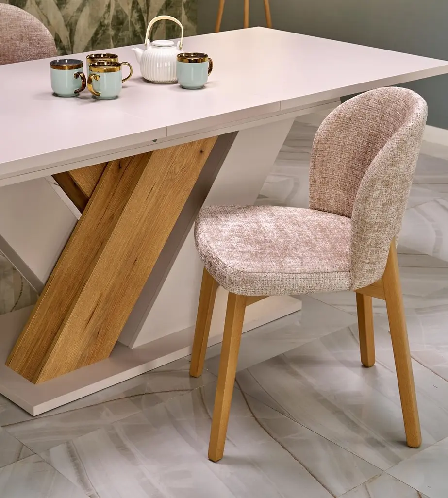 Scaun Halmar Basso Cremona 14 (Beige/Oak)