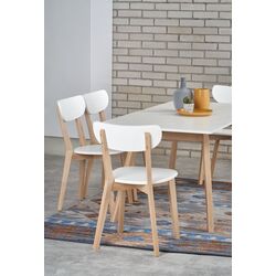 Scaun Halmar Buggi (Natural/White) Thumb