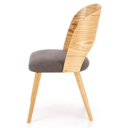 Scaun Halmar Cadiz (Natural Oak/Grey) Thumb