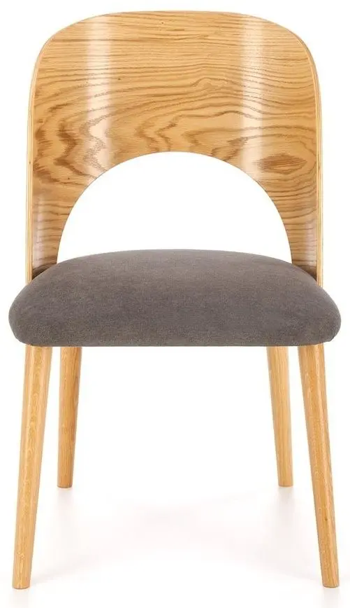 Scaun Halmar Cadiz (Natural Oak/Grey)