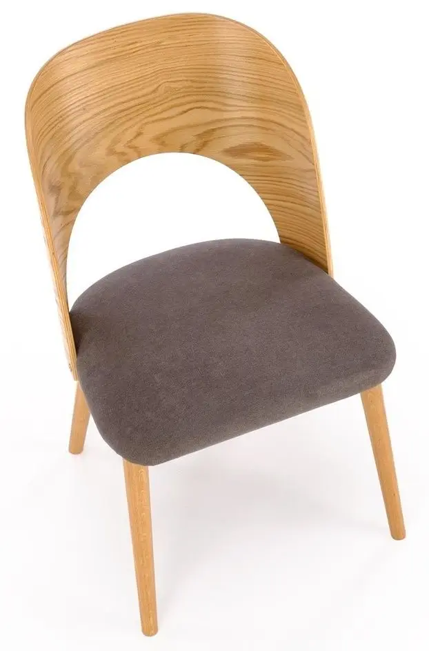 Scaun Halmar Cadiz (Natural Oak/Grey)