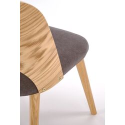 Scaun Halmar Cadiz (Natural Oak/Grey) Thumb