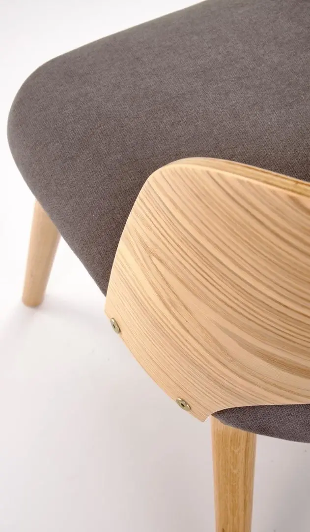 Scaun Halmar Cadiz (Natural Oak/Grey)