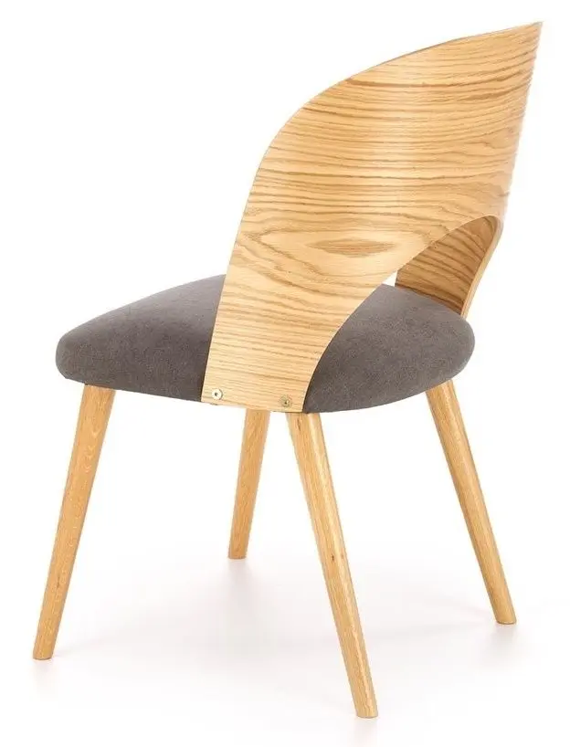 Scaun Halmar Cadiz (Natural Oak/Grey)