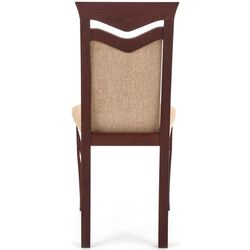 Scaun Halmar Citrone (Walnut Dark/Beige Light) Thumb