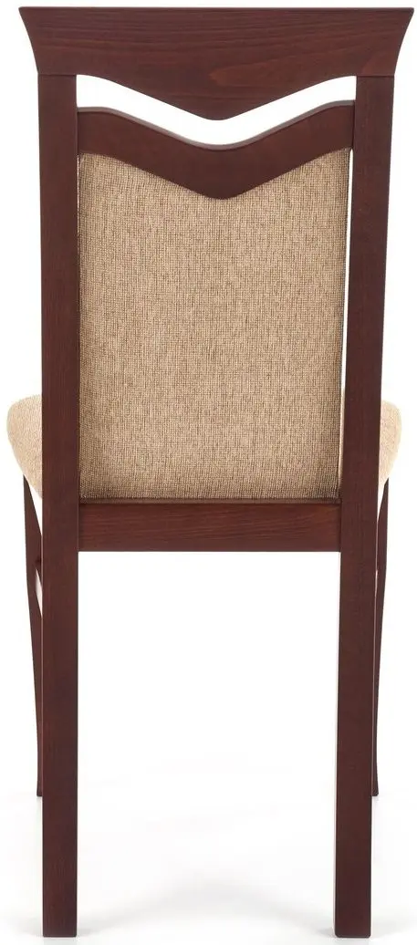 Scaun Halmar Citrone (Walnut Dark/Beige Light)