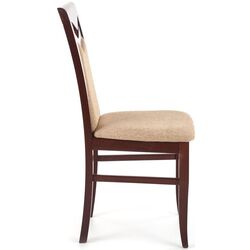 Scaun Halmar Citrone (Walnut Dark/Beige Light) Thumb