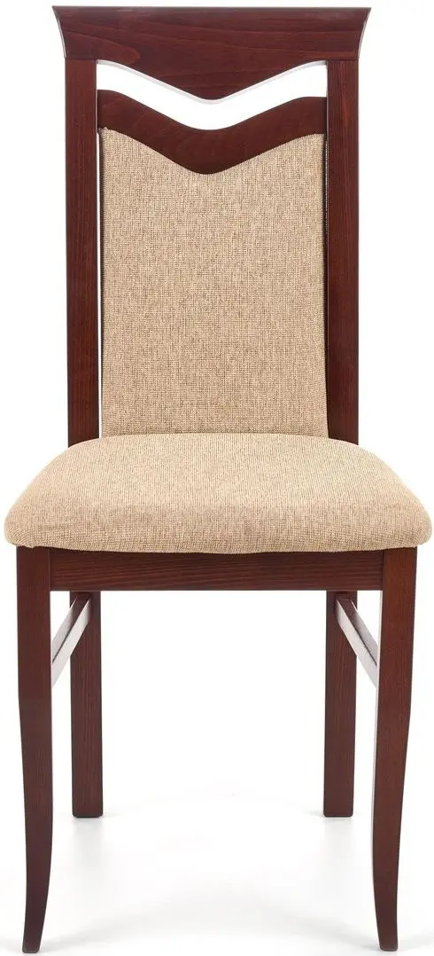 Scaun Halmar Citrone (Walnut Dark/Beige Light)