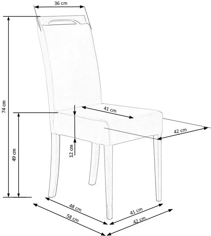 Scaun Halmar Clarion (Graphite/Gray)