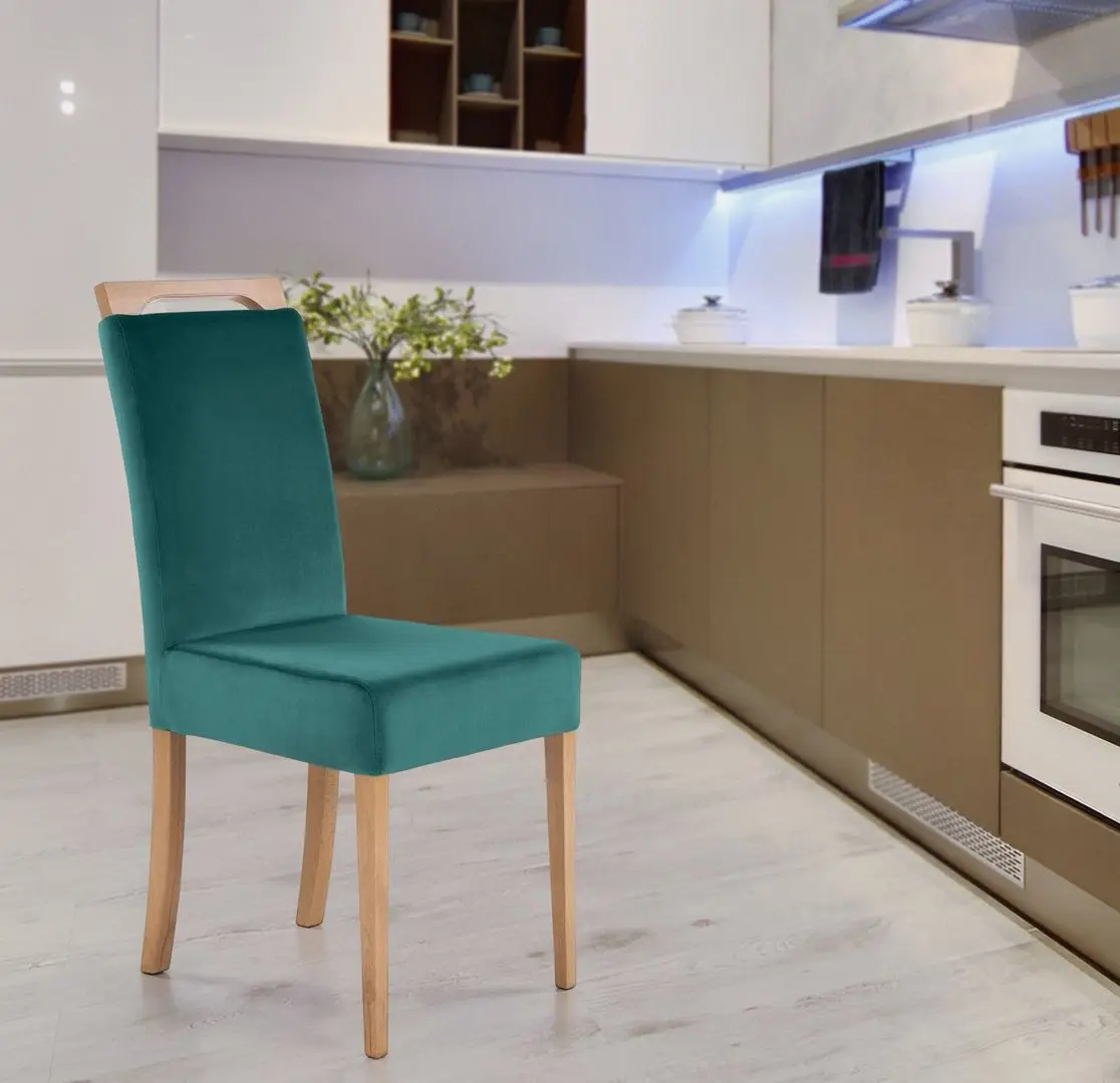 Scaun Halmar Clarion Monolith 37 (Green/Honey Oak)