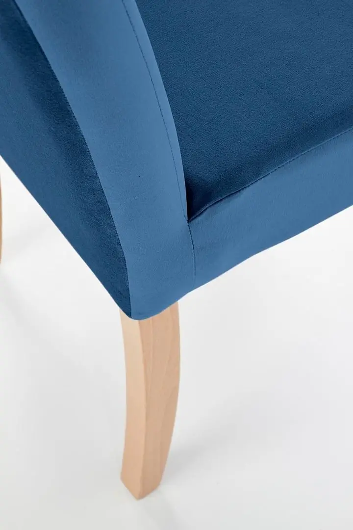 Scaun Halmar Clarion Monolith 77 (Dark Blue/Honey Oak)