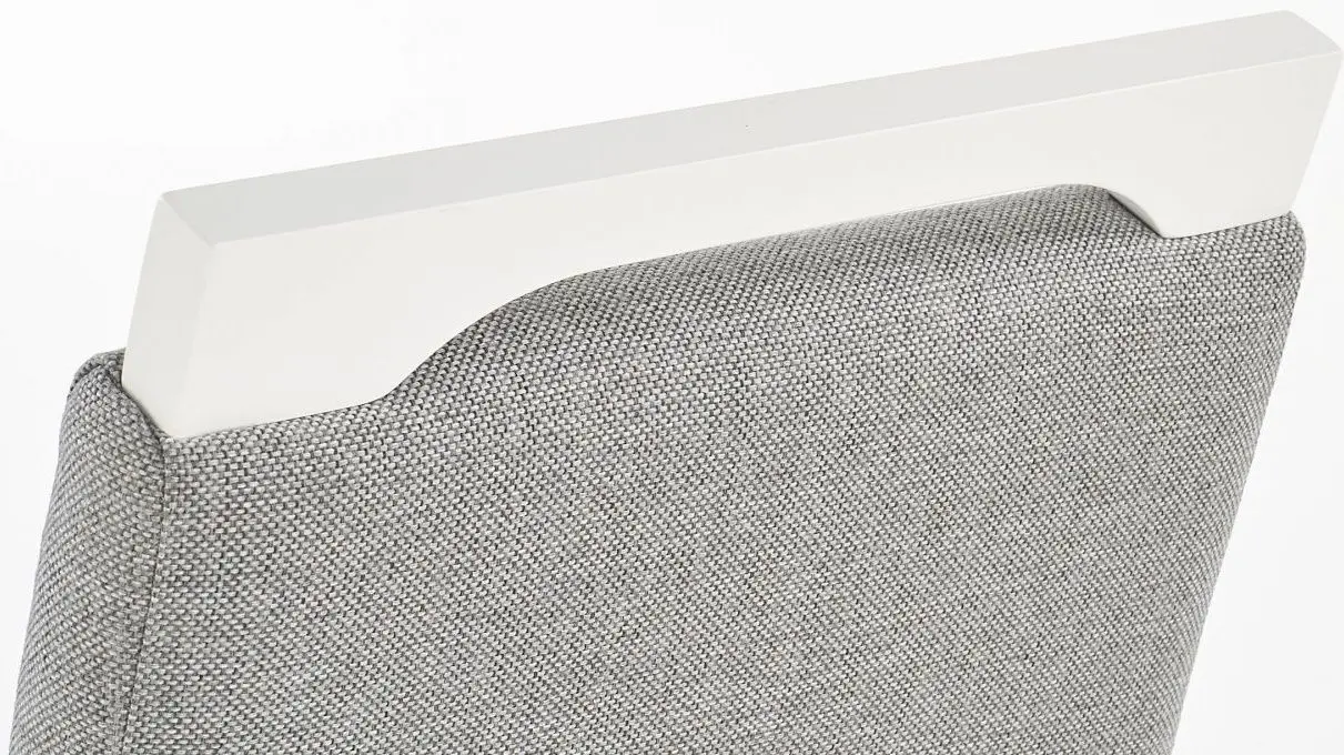 Scaun Halmar Clarion (White/Gray)